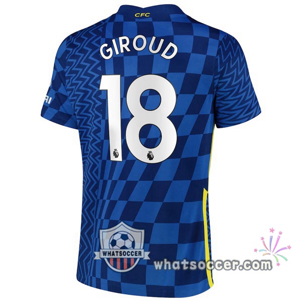 FC Chelsea (GIROUD 18) Home Soccer Jerseys 2021-2022