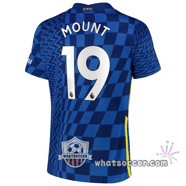 FC Chelsea (MOUNT 19) Home Soccer Jerseys 2021-2022
