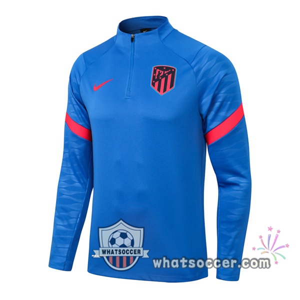 Atletico Madrid Blue Soccer Sweater 2021-2022