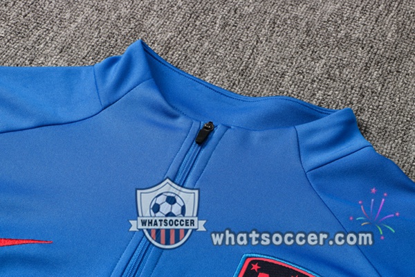 Atletico Madrid Blue Tracksuit 2021-2022
