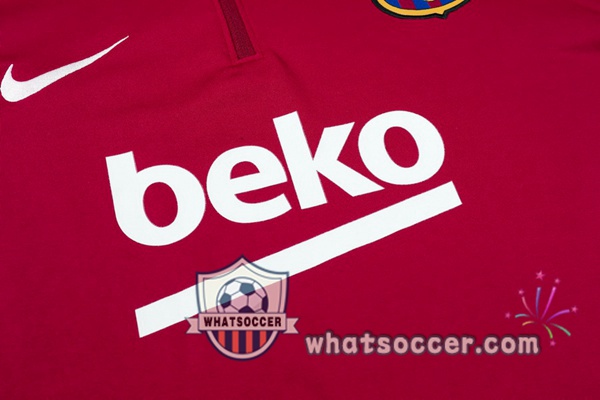 FC Barcelona Red Tracksuit 2021-2022