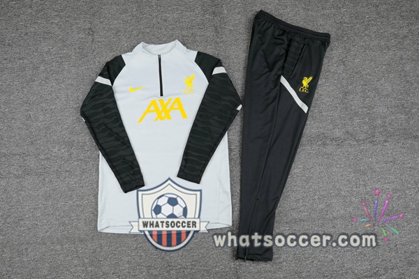 FC Liverpool Gray Tracksuit 2021-2022