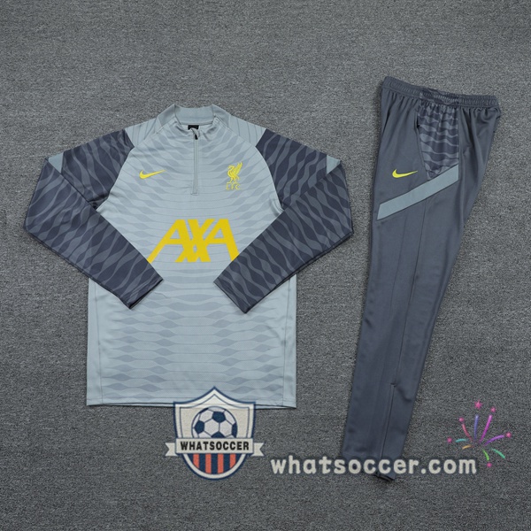 FC Liverpool Gray Tracksuit 2021-2022