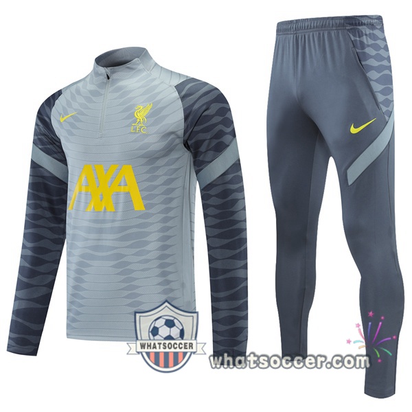 FC Liverpool Gray Tracksuit 2021-2022