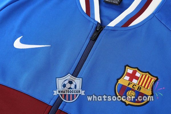FC Barcelona Blue Red Black Training Jacket 2021-2022