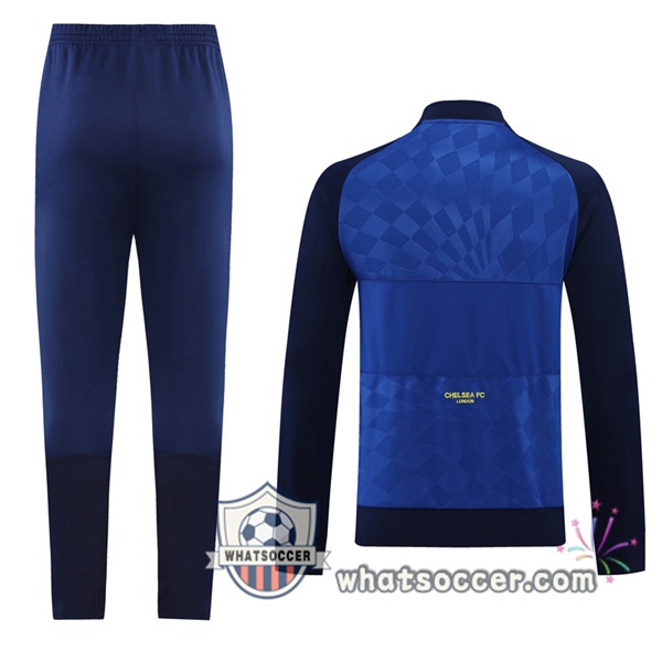 FC Chelsea Blue Black Training Jacket 2021-2022
