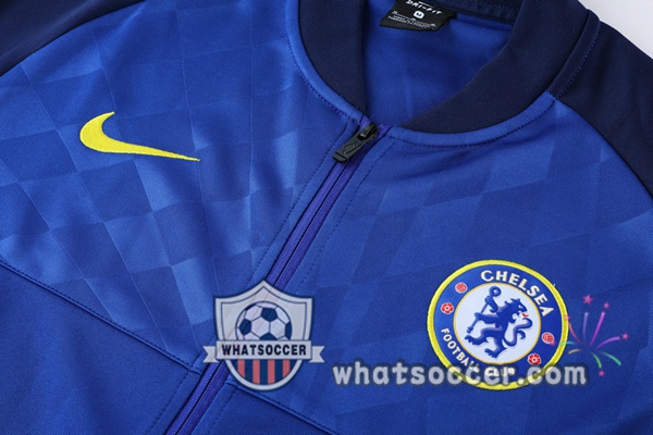 FC Chelsea Blue Black Training Jacket 2021-2022