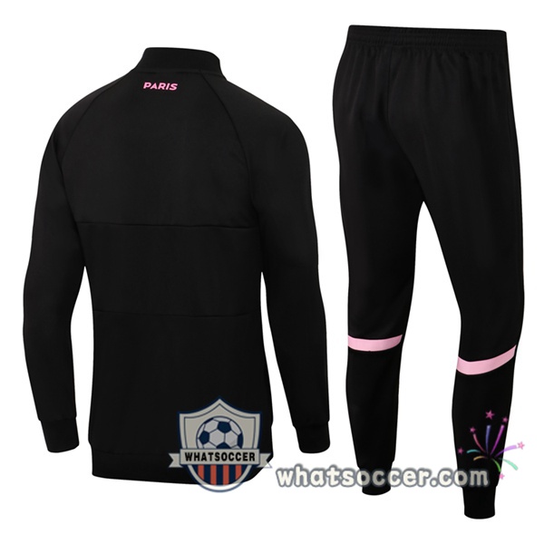 Paris PSG Black Training Jacket 2021-2022