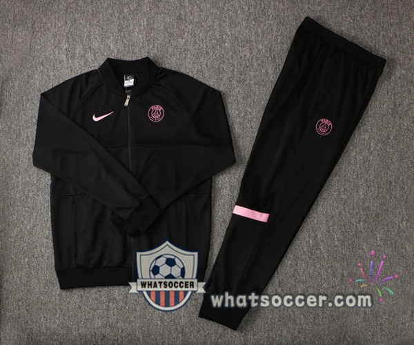 Paris PSG Black Training Jacket 2021-2022