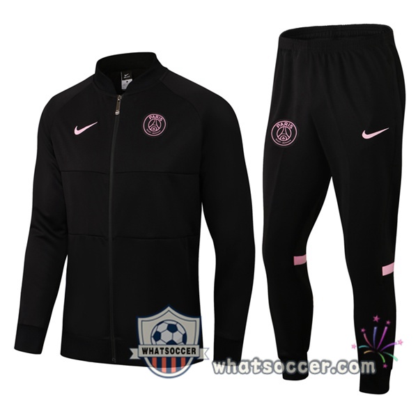 Paris PSG Black Training Jacket 2021-2022