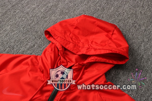 Portugal Red Green Windbreaker Hoodie 2021-2022