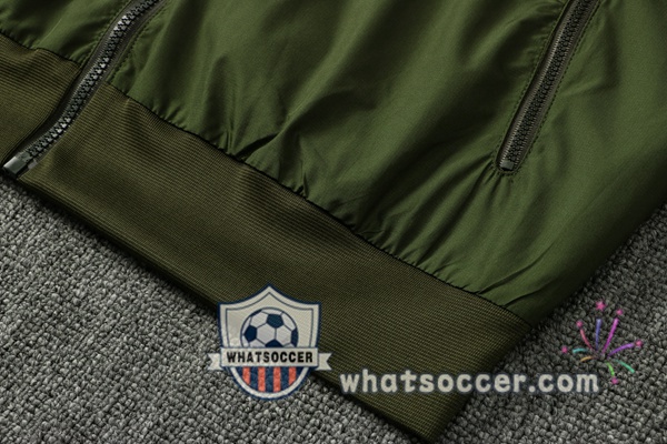 Portugal Red Green Windbreaker Hoodie 2021-2022