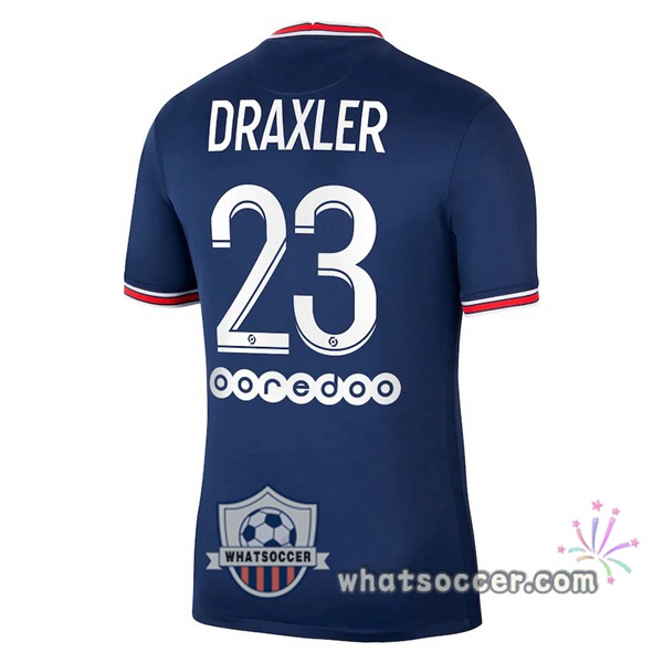 Jordan Paris PSG (Draxler 23) Home Soccer Jerseys 2021-2022