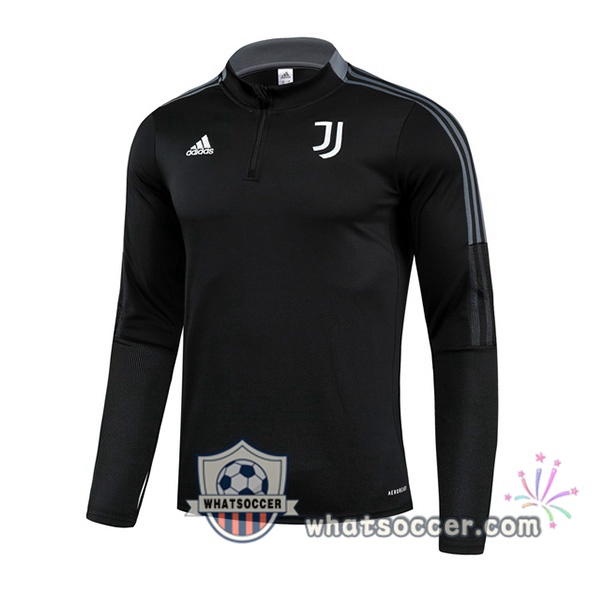 Juventus Black Soccer Sweater 2021-2022