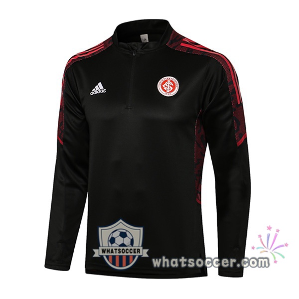 SC Internacional Black Soccer Sweater 2021-2022
