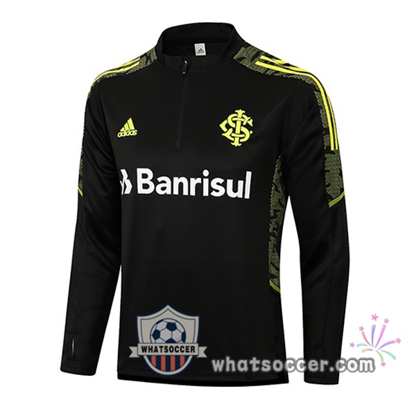 SC Internacional Black Soccer Sweater 2021-2022