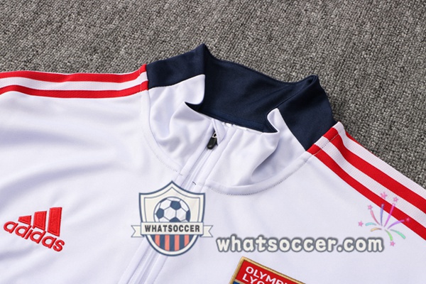 Lyon OL White Tracksuit 2021-2022