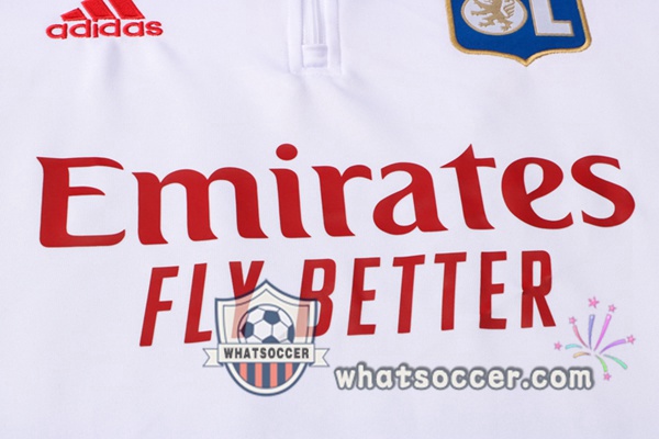 Lyon OL White Tracksuit 2021-2022