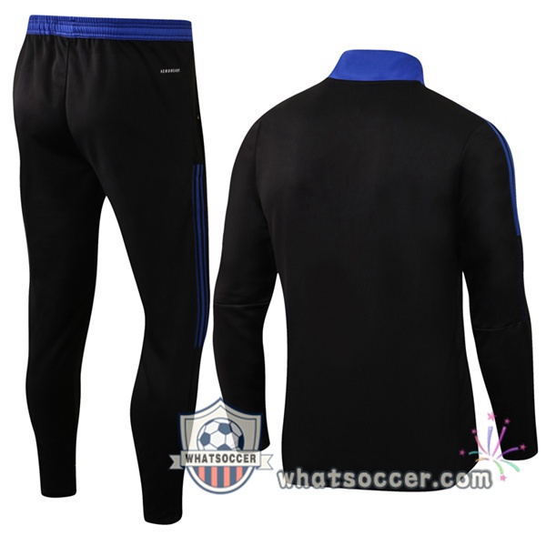 Real Madrid Black Tracksuit 2021-2022
