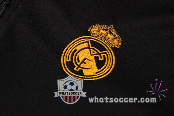 Real Madrid Black Tracksuit 2021-2022