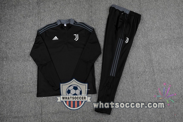 Juventus Black Tracksuit 2021-2022