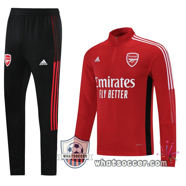 Arsenal Red Tracksuit 2021-2022