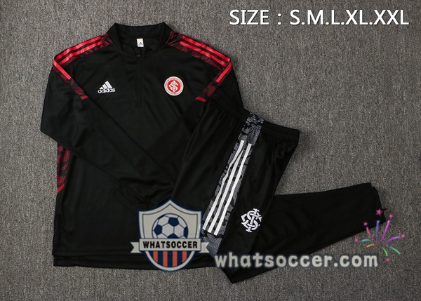SC Internacional Black Tracksuit 2021-2022