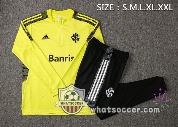 SC Internacional Yellow Tracksuit 2021-2022