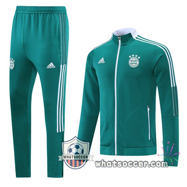 Bayern Munich Green Training Jacket 2021-2022