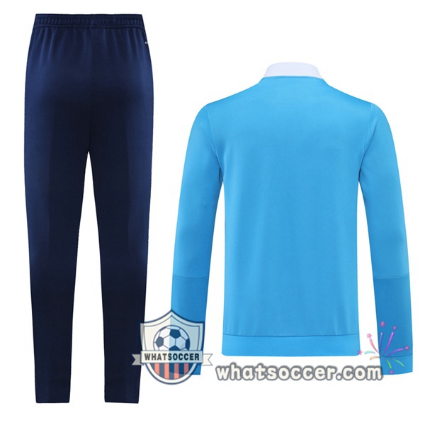 Real Madrid Blue Training Jacket 2021-2022