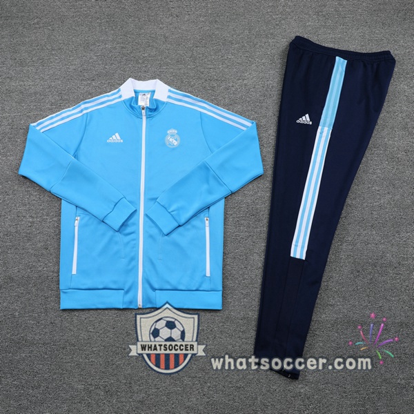 Real Madrid Blue Training Jacket 2021-2022