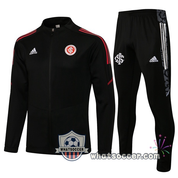 SC Internacional Black Training Jacket 2021-2022