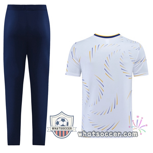 Real Madrid Training T-Shirts + Pants White 2021-2022