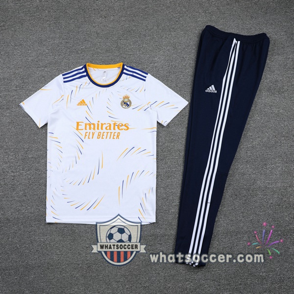 Real Madrid Training T-Shirts + Pants White 2021-2022