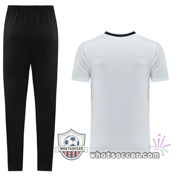 Juventus Training T-Shirts + Pants White 2021-2022
