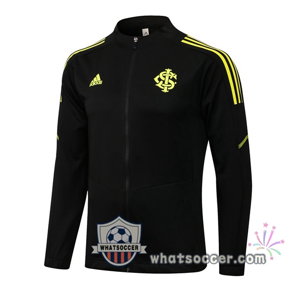 SC Internacional Black Soccer Jacket 2021-2022