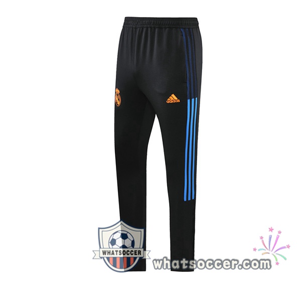 Real Madrid Black Soccer Pants 2021-2022
