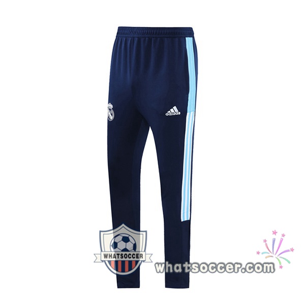 Real Madrid Blue Royal Soccer Pants 2021-2022