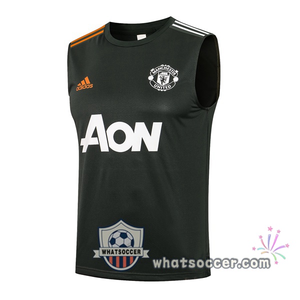 Manchester United Green Soccer Vest 2021-2022
