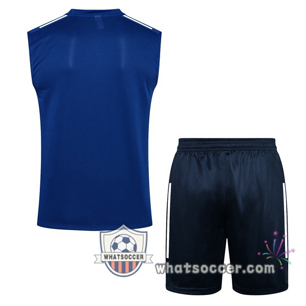 Boca Juniors Soccer Vest + Shorts Blue 2021-2022