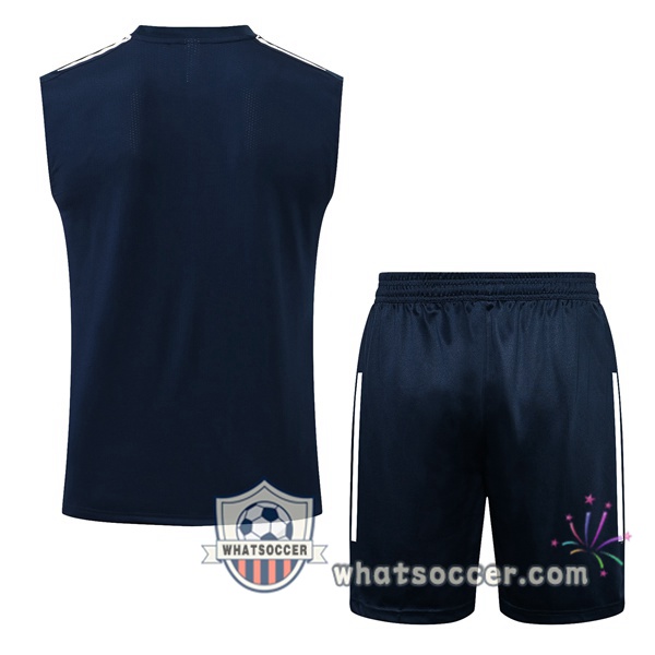Boca Juniors Soccer Vest + Shorts Blue Royal 2021-2022