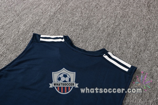 Boca Juniors Soccer Vest + Shorts Blue Royal 2021-2022