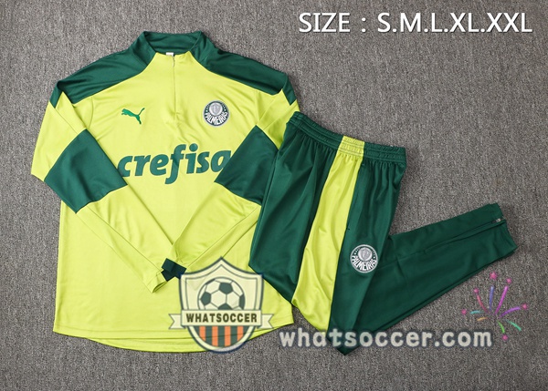 Palmeiras Yellow Tracksuit 2021-2022