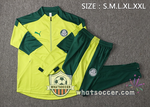 Palmeiras Yellow Training Jacket 2021-2022