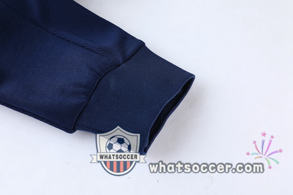 Italy Blue Hooded Jacket 2021-2022