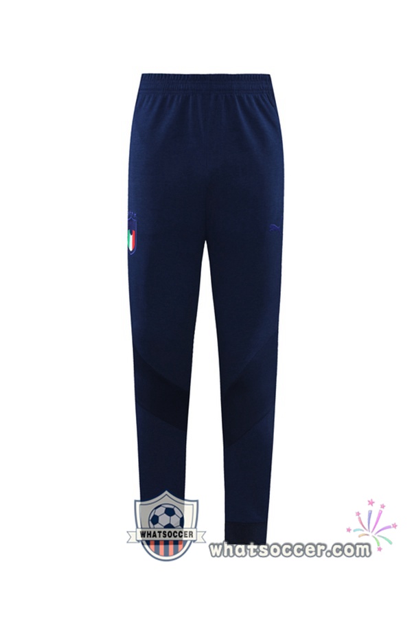 Italy Blue Hooded Jacket 2021-2022