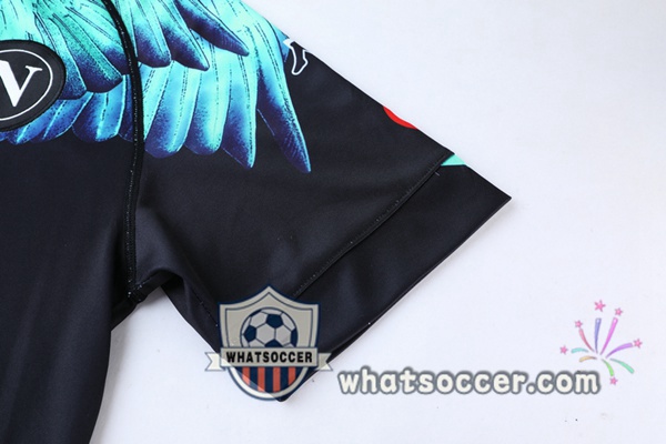 SSC Napoli Training T-Shirts + Pants Black 2021-2022