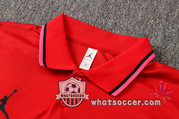 Training Polo Paris PSG + Pants Red 2021-2022