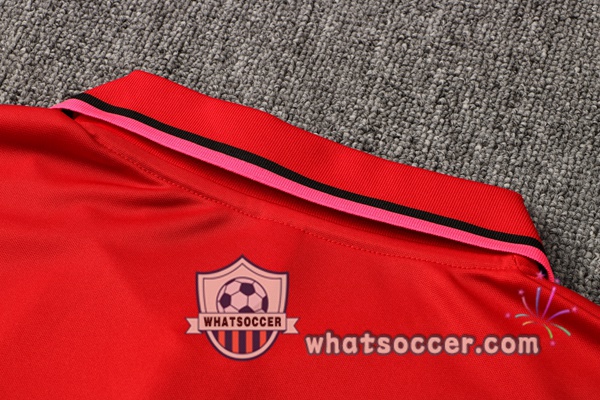 Training Polo Paris PSG + Pants Red 2021-2022