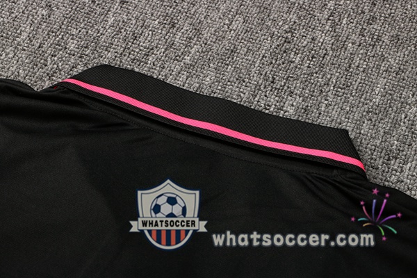 Training Polo Paris PSG + Pants Black 2021-2022